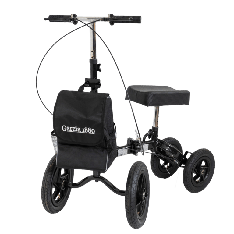 Knærollator med store hjul